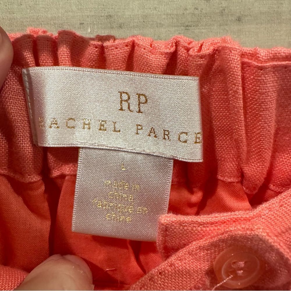 NEW Rachel Parcell eyelet midi linen skirt L - Picture 5 of 7